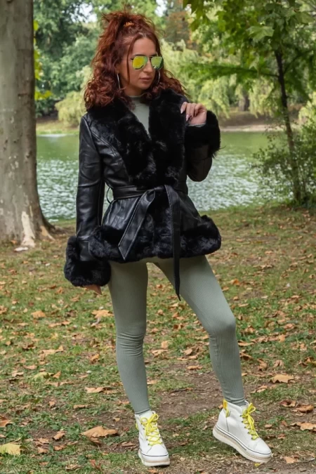 Frauenweste 21-32 Schwarz Mode