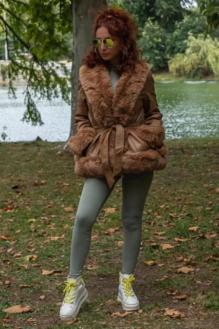 Frauenweste 21-32 Brown Mode
