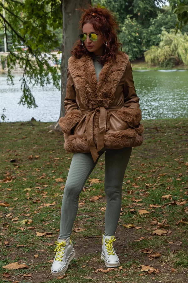 Frauenweste 21-32 Brown Mode