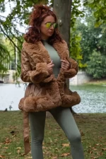 Frauenweste 21-32 Brown Mode