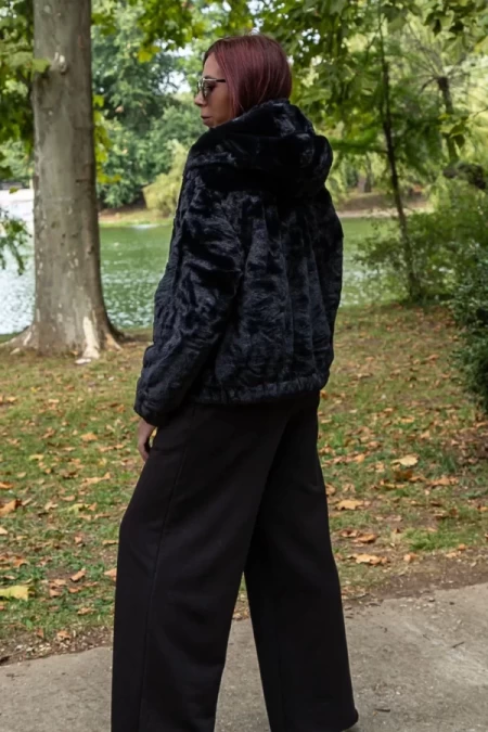 Frauenweste GSP7999-1 Schwarz | Macleria