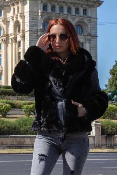 Frauen 2 schwarze Weste Macleria