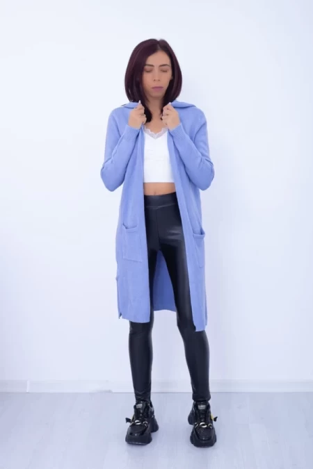 Frauenjacke QF1886-1 Blau Mode