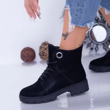 MX325A Schwarze Stiefel Mei