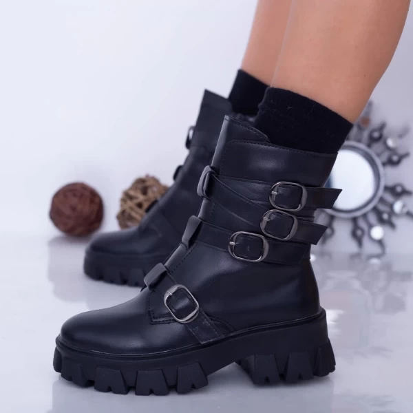 WL100 schwarze Stiefel Mei