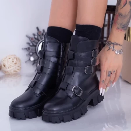 WL100 schwarze Stiefel Mei