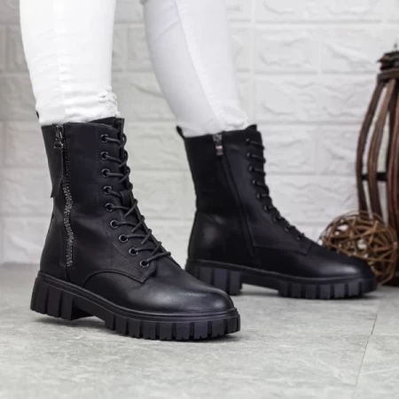 MX326 Schwarze Stiefel Mei