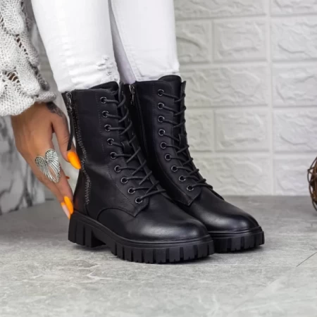 MX326 Schwarze Stiefel Mei