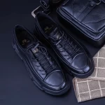 Herrenschuhe D218901-10 Schwarz | F.Gerardo