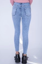 Frauen Jeans 50166 Blau Mode