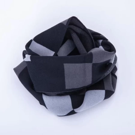 Herren FL02 Schwarzer Schal Mode