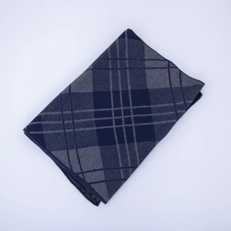Herrenschal FL10 Navy-Grau Mode