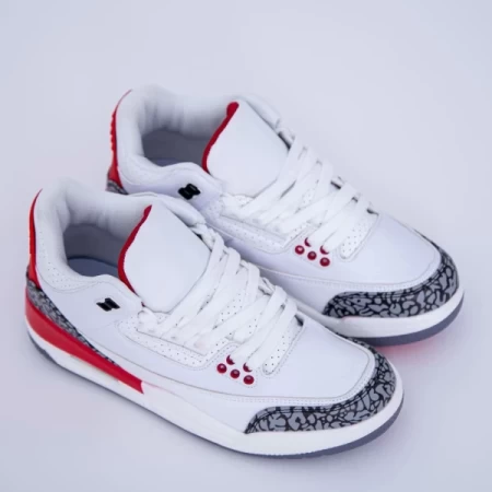 Herren Sportschuhe 8a66a White-Red | Pionier