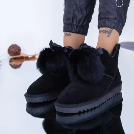 Frauen Lederstiefel UG WL107 Black | Mei