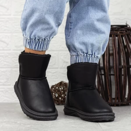 Frauen Lederstiefel UG WL113 Black | Mei