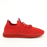 Herren Sportschuhe 8133 rot Leopard