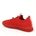 Herren Sportschuhe 8133 rot Leopard