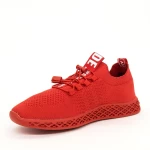 Herren Sportschuhe 8133 rot Leopard