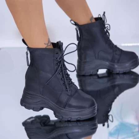 Xn72 schwarze Stiefel Mei