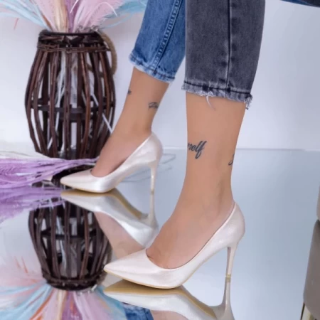 Dünne Absatzschuhe LLH65 Zloty | Mei