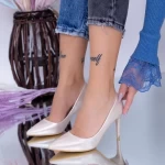 Dünne Absatzschuhe LLH65 Zloty | Mei