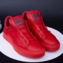Frauen Sportschuhe aus natürlichen Leder 90985s Rot F.Gerardo