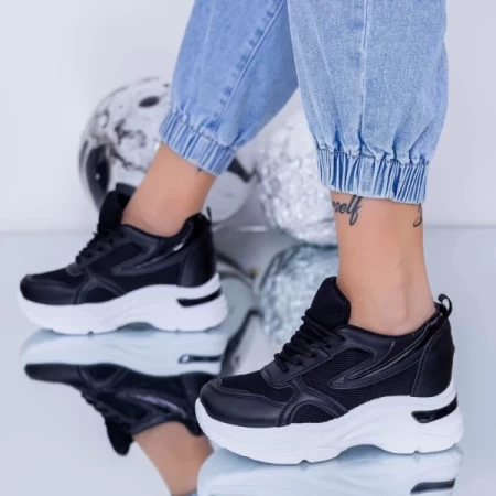 Sportschuhe auf der WL129 -Plattform schwarz | Mei