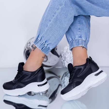 Sportschuhe auf der WL129 -Plattform schwarz | Mei