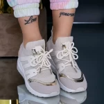 Frauen xj30 Sportschuhe Beige Mei
