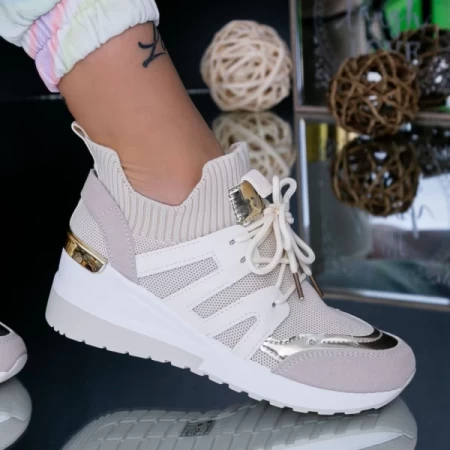 Frauen xj30 Sportschuhe Beige Mei