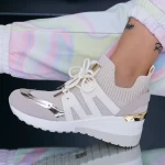 Frauen xj30 Sportschuhe Beige Mei