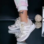 Frauen xj30 Sportschuhe Beige Mei