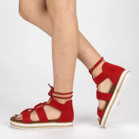 Frauen MR2 Sandalen rot | Mei