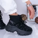 Sportschuhe auf der WL119 -Plattform schwarz | Mei