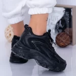Sportschuhe auf der schwarzen Plattform WL137A Mei