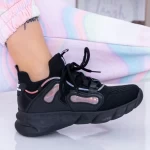 Frauen Sportschuhe xj33 schwarz Mei