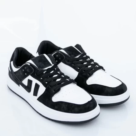 Herren Sportschuhe AJ03-1 Black-Biała | Mode
