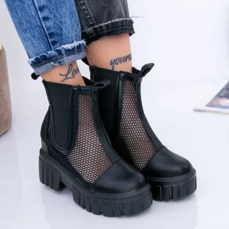 Frauen Sommerstiefel xn79 schwarz | Mei