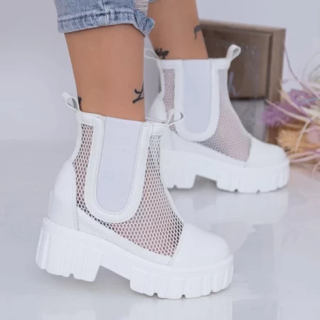 Frauen Sommerstiefel xn79 White | Mei