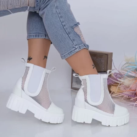 Frauen Sommerstiefel xn79 White | Mei