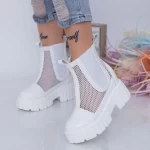 Frauen Sommerstiefel xn79 White | Mei