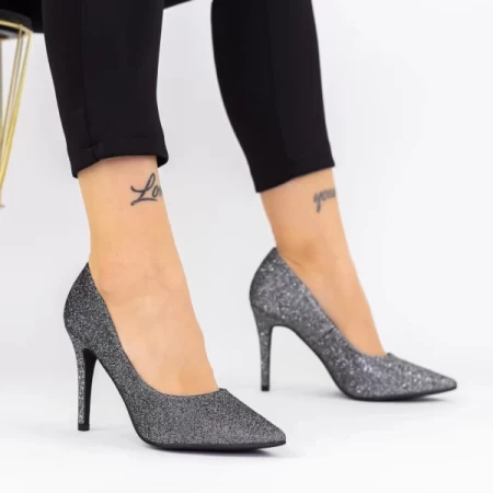 Schuhe mit dünnem Absatz xkk250b Gunmetal | Mei