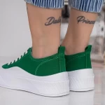 Frauen Sportschuhe D935 Grün Se7en