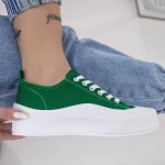 Frauen Sportschuhe D935 Grün Se7en