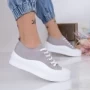 Frauen Sportschuhe D935 Grau Se7en