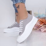 Frauen Sportschuhe D935 Grau Se7en