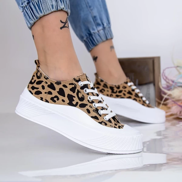 Frauen Sportschuhe D935 Leopard | Se7en