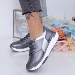 Frauen Sportschuhe AW199 Gunmetal Engelblau
