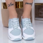 Frauen Sportschuhe AW199 Weißblau Engelblau