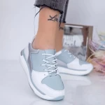 Frauen Sportschuhe AW199 Weißblau Engelblau